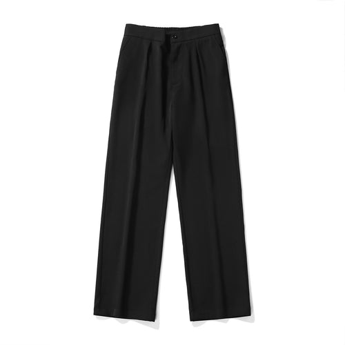 Herren Elegante weite Hose mit elastischem Bund und seitlichen Eingrifftaschen Echoarchiv
