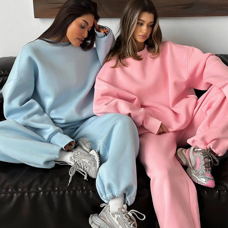 Damen Modischer Oversized Sweatanzug Echo Archiv