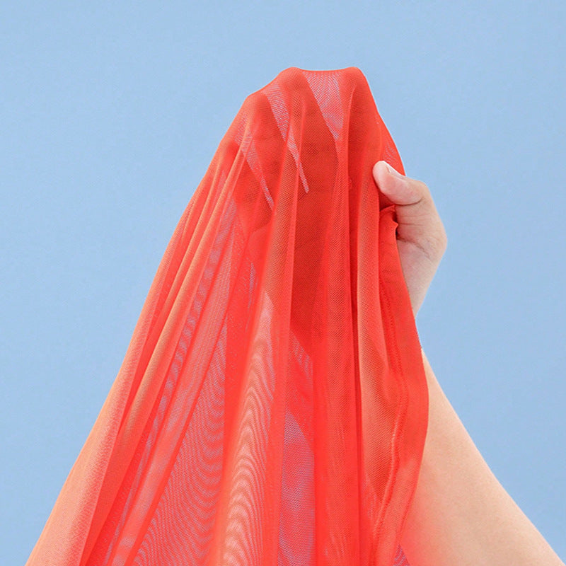 Damen Strandkleid mit transparentem Design und Längsstreifen Echo Archiv