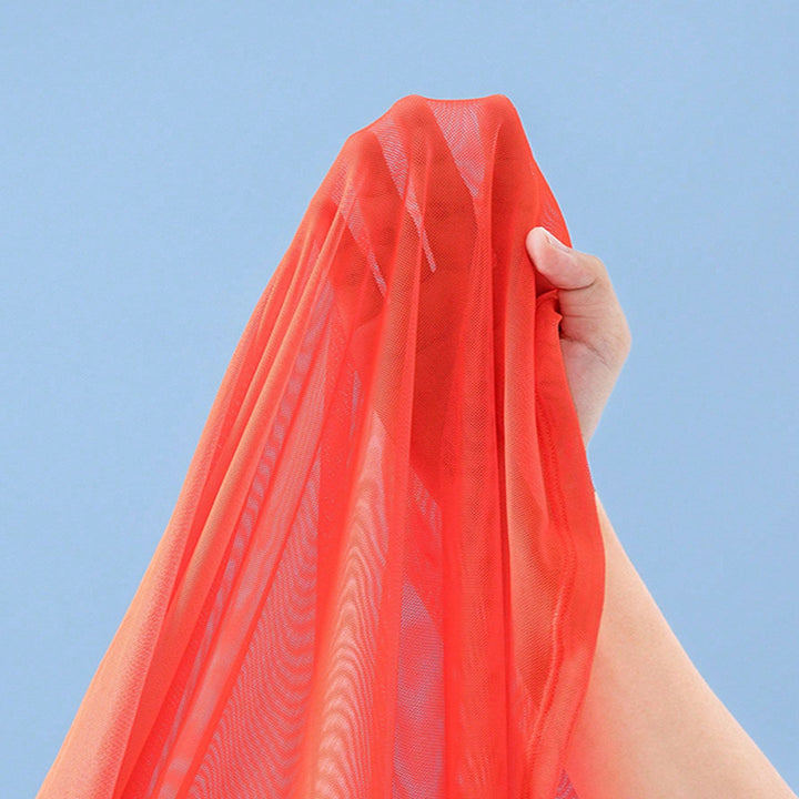 Damen Strandkleid mit transparentem Design und Längsstreifen Echo Archiv