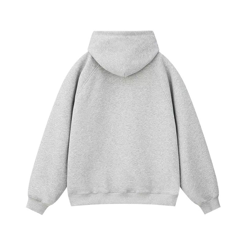 Unisex Gefütterter Oversized Kapuzenpullover mit Kängurutasche Echoarchiv