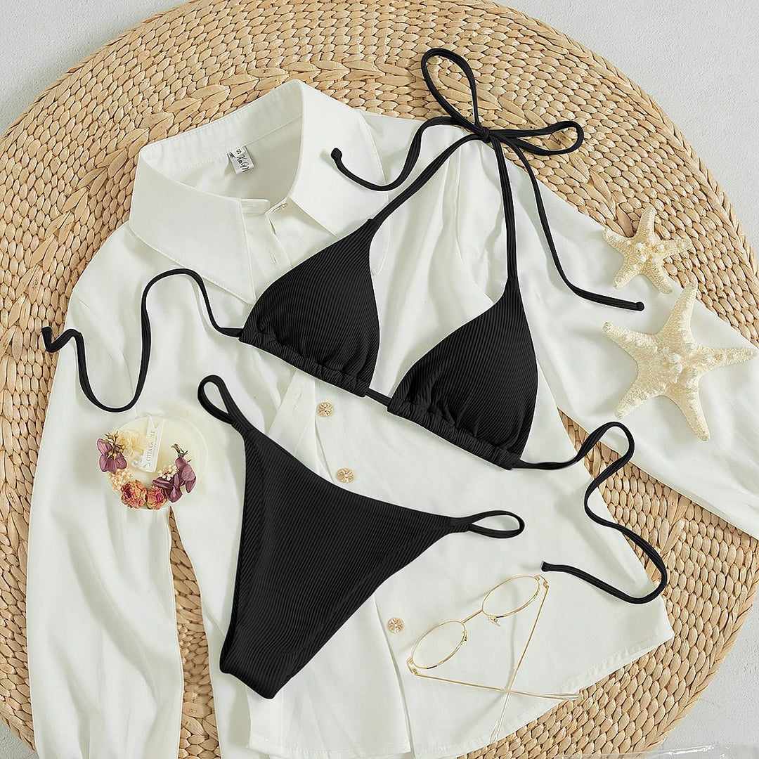 Damen Triangel-Bikini mit raffiniertem Bindesystem Echo Archiv