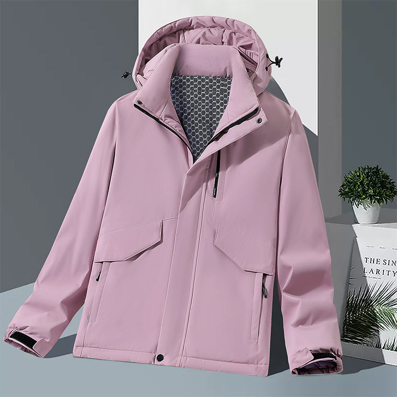 Herren Wetterfeste technische Jacke Echo Archiv