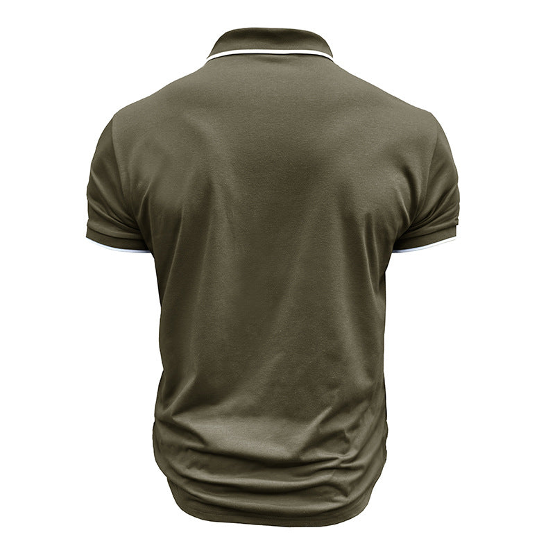 Herren Sportliches Poloshirt mit modernem Schnitt Echoarchiv