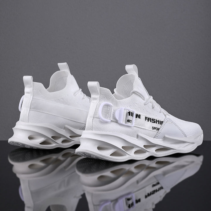 Unisex Strick-Sockensneaker mit gelochter Waben-Luftsohle Echoarchiv