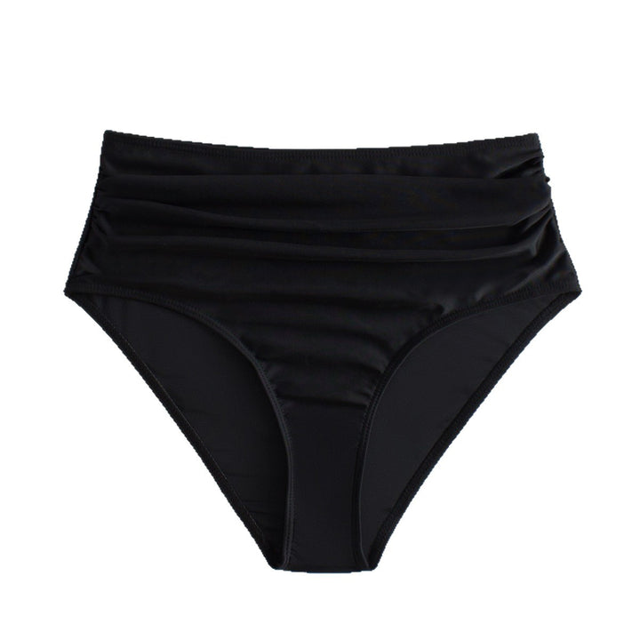 Damen Hochtaillierte Bikiniunterhose mit raffinierten Rüschendetails Echo Archiv