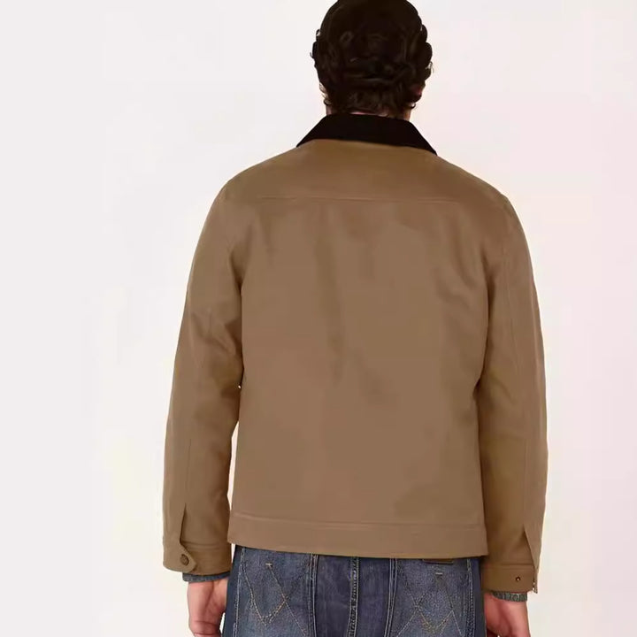 Herren lässige Utility-Jacke mit praktischen Taschen und robustem Design Echoarchiv