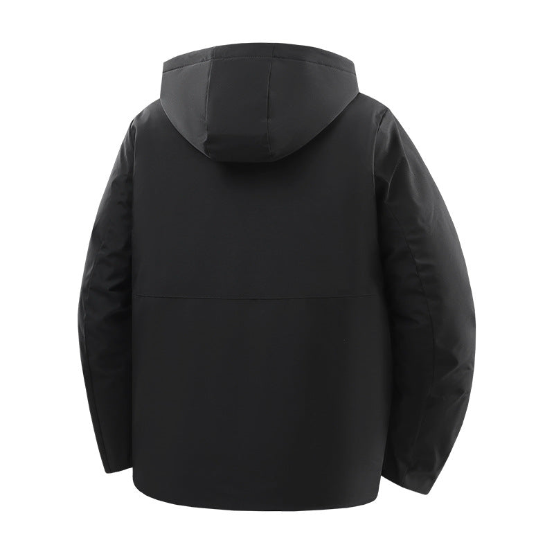 Herren isolierte Winterjacke Echo Archiv