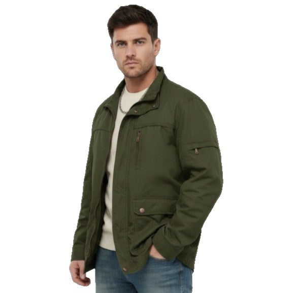 Herren leichte Outdoor-Utility Jacke mit Stehkragen Echo Archiv