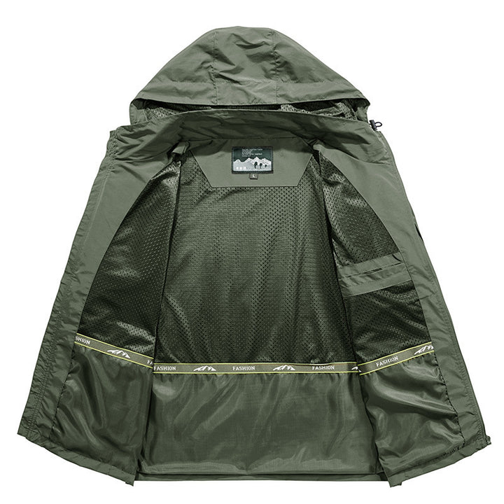 Herren Technische Regenjacke Echo Archiv 1787797411