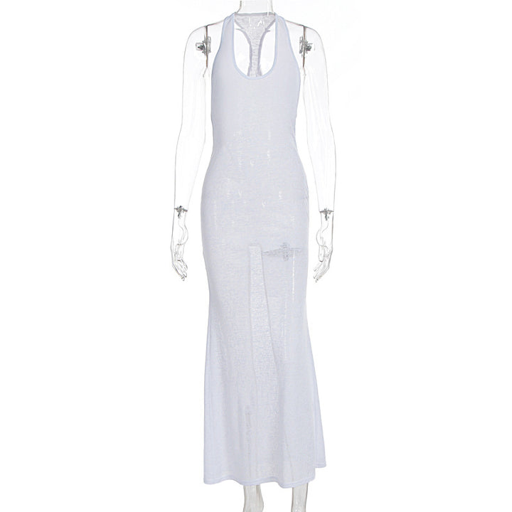 Damen Maxikleid mit elegantem Rücken-Ausschnitt Echo Archiv