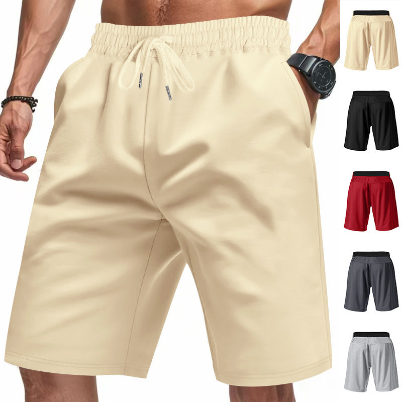 Herren Sportliche kurze Laufshorts mit elastischem Bund und praktischem Kordelzug Echoarchiv
