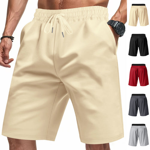 Herren Sportliche kurze Laufshorts mit elastischem Bund und praktischem Kordelzug Echoarchiv