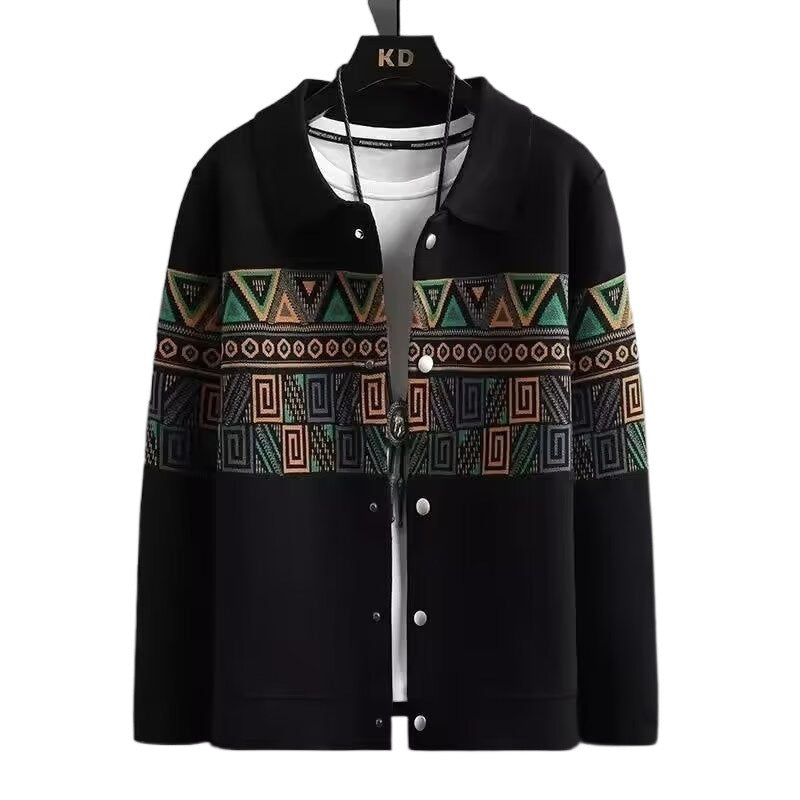 Damen Jacke mit einzigartigem geometrischem Muster Echoarchiv