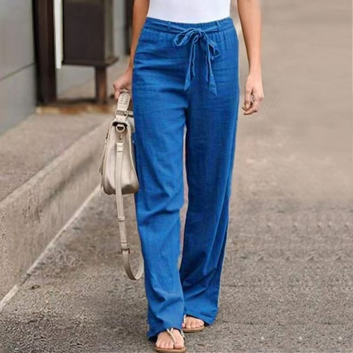 Damen Bequeme und elegante Leinenhose Echo Archiv