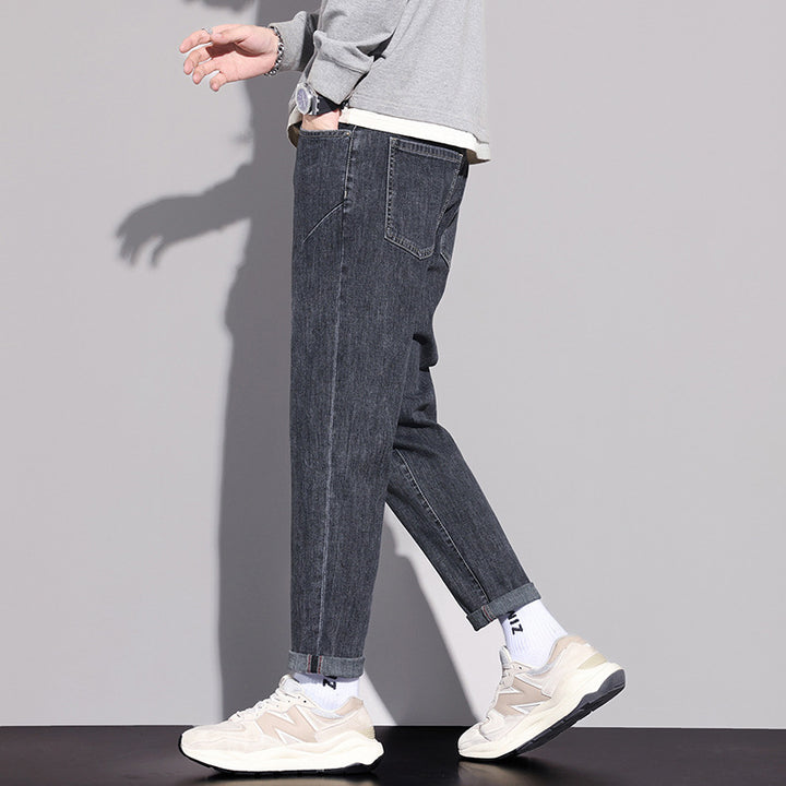 Herren Modische Relaxed Fit Jeans Echoarchiv
