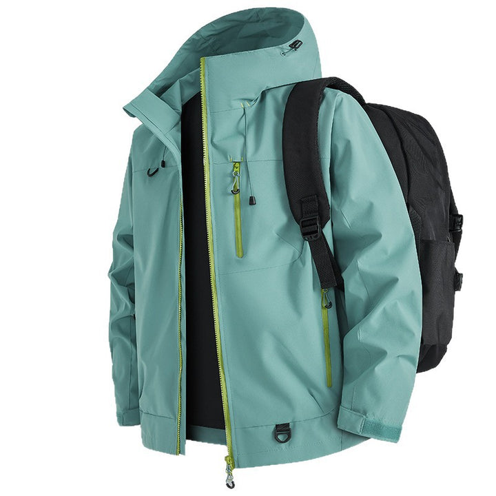 Herren wasserfeste multifunktionale Outdoorjacke Echoarchiv