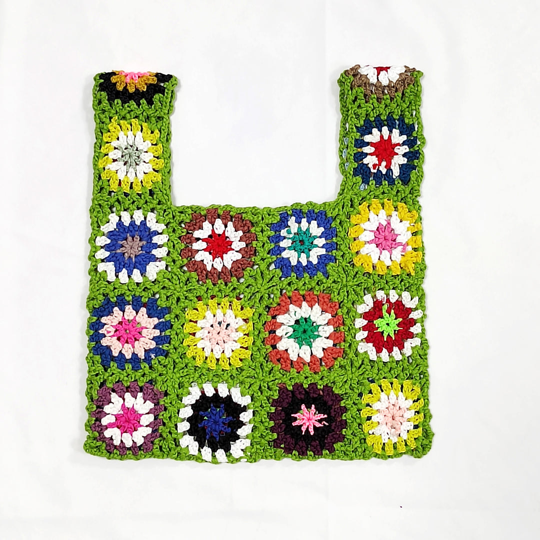 Damen handgefertigte Häkel-Tasche Echo Archiv