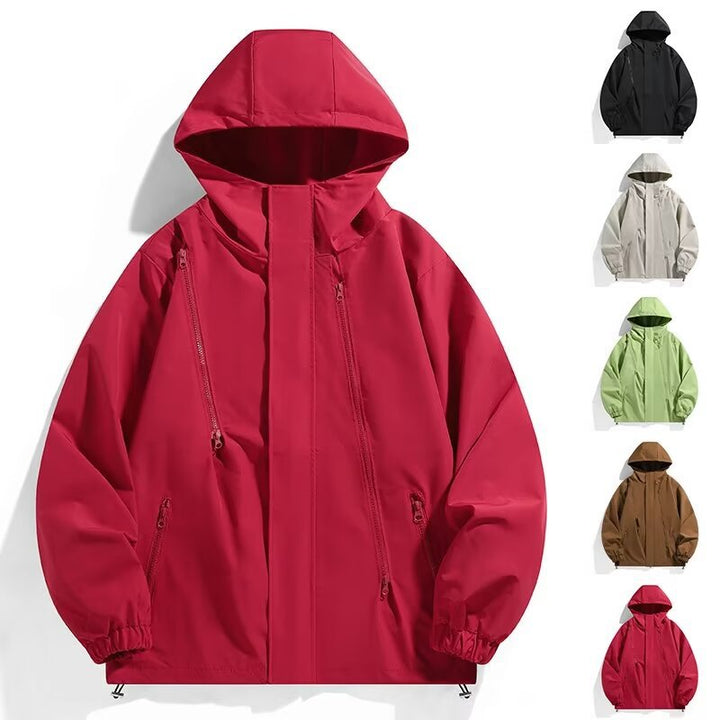 Unisex Sportliche Kapuzenjacke Echoarchiv