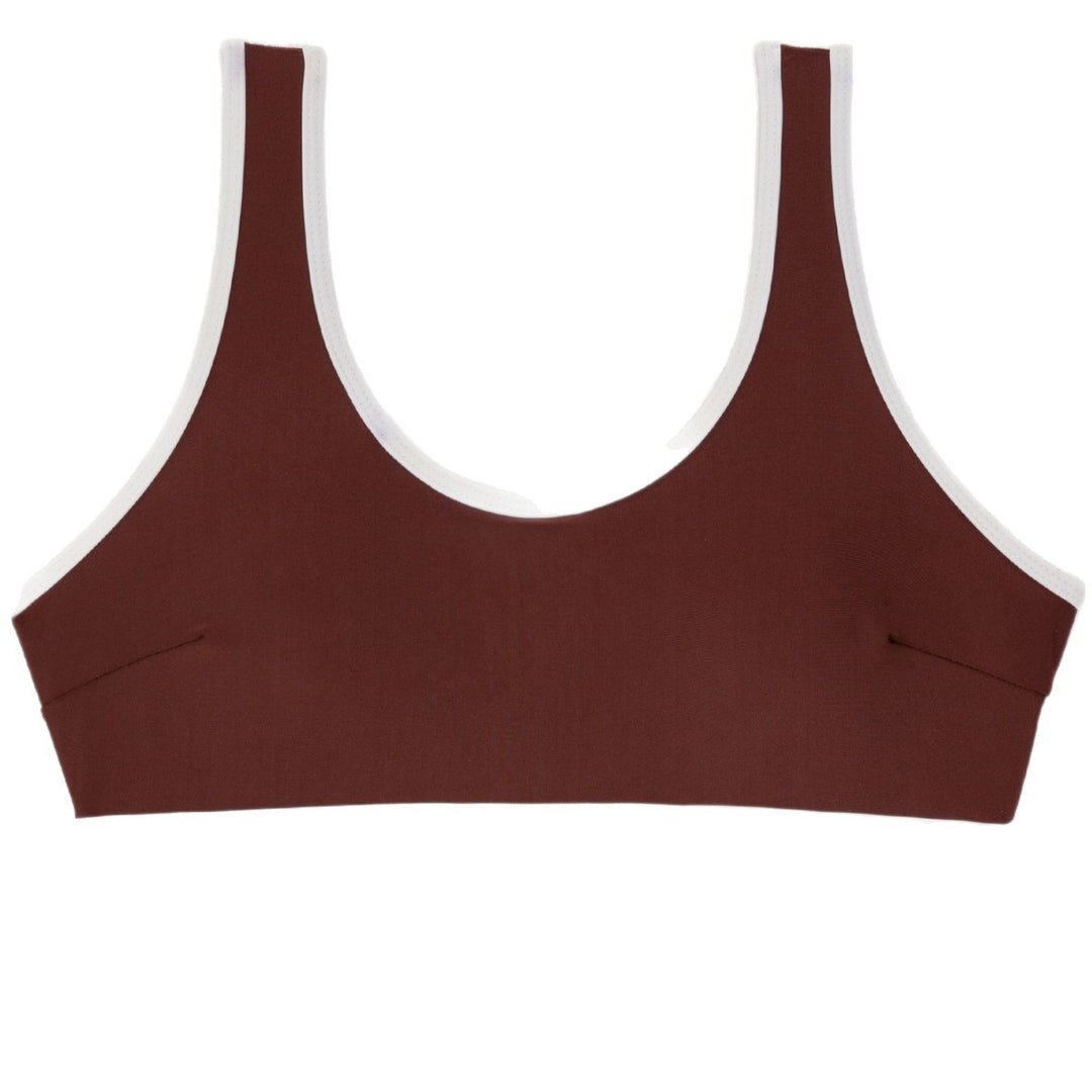Damen Triangel-Bikini-Set mit verstellbaren Bindebändern und kontrastierenden Akzenten Echo Archiv