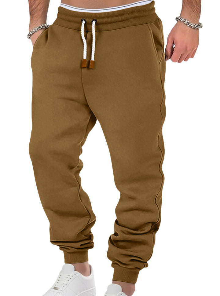 Herren nan komfortable Jogginghose aus hochwertiger Baumwollmischung mit elastischem Bund Kordelzug und Bündchen Echo Archiv