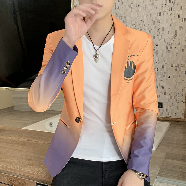 Herren Moderner Gradient Blazer Echoarchiv