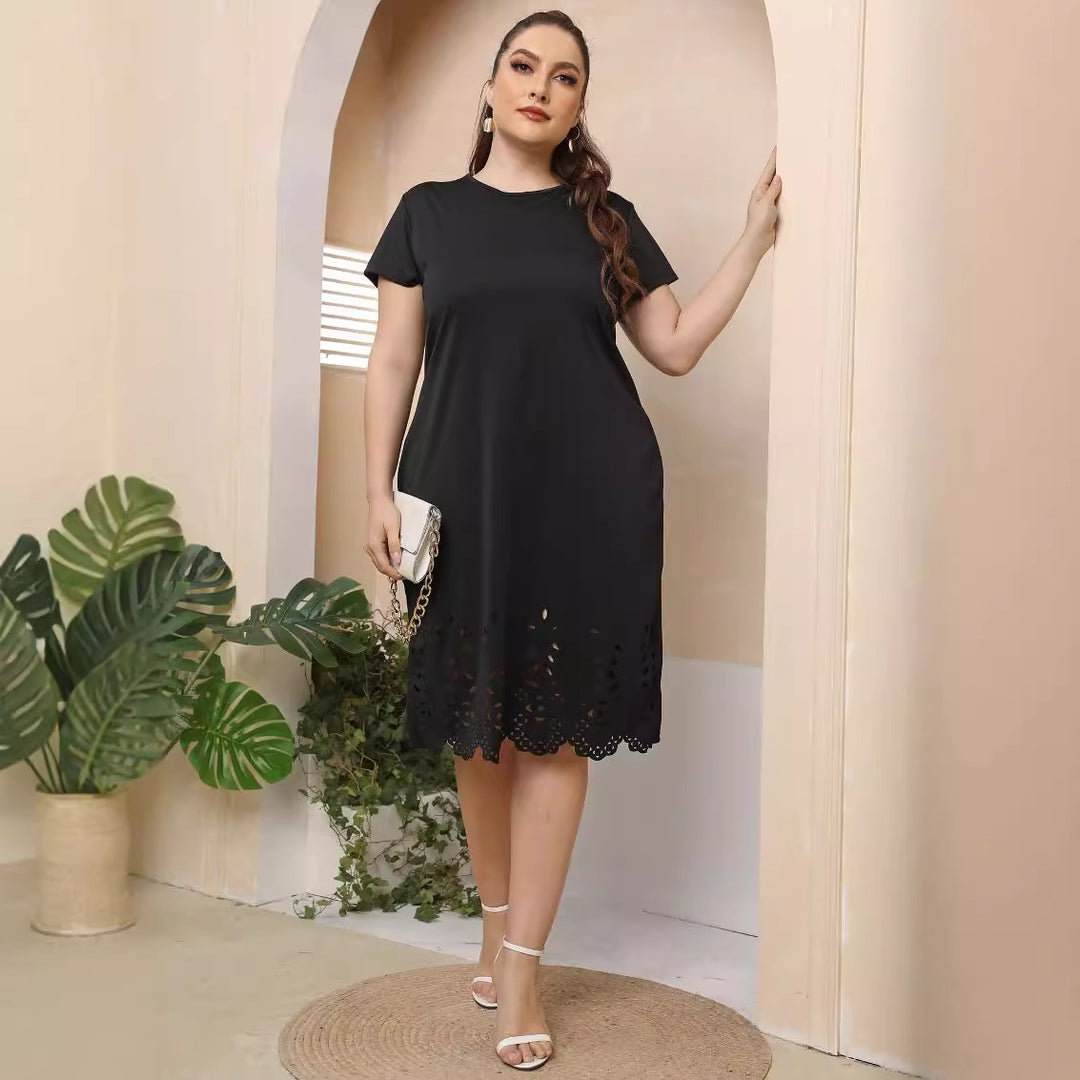 Damen elegantes Cut-Out Sommerkleid Echo Archiv