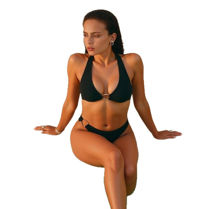 Damen Triangel-Bikini mit raffiniertem Metall-Detail Echo Archiv