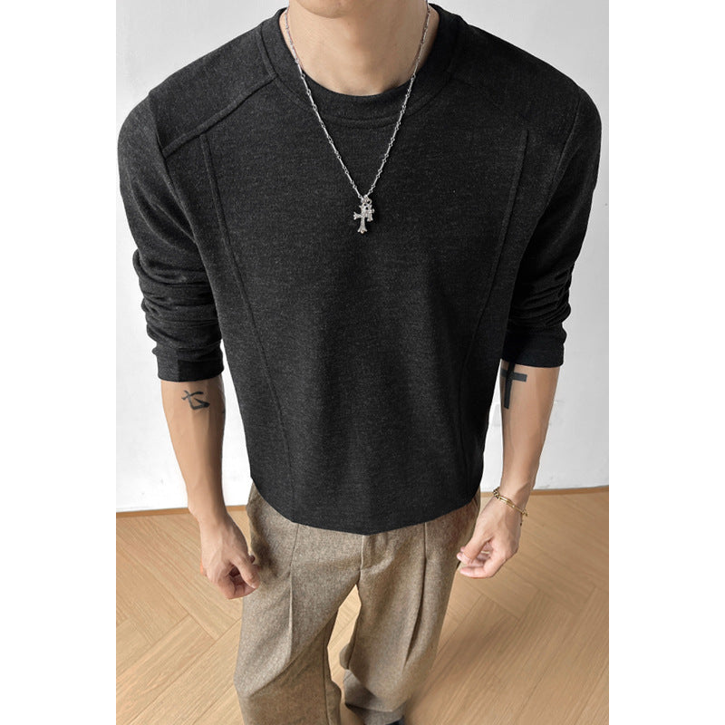 Herren Bequemer Langarmpullover Echo Archive