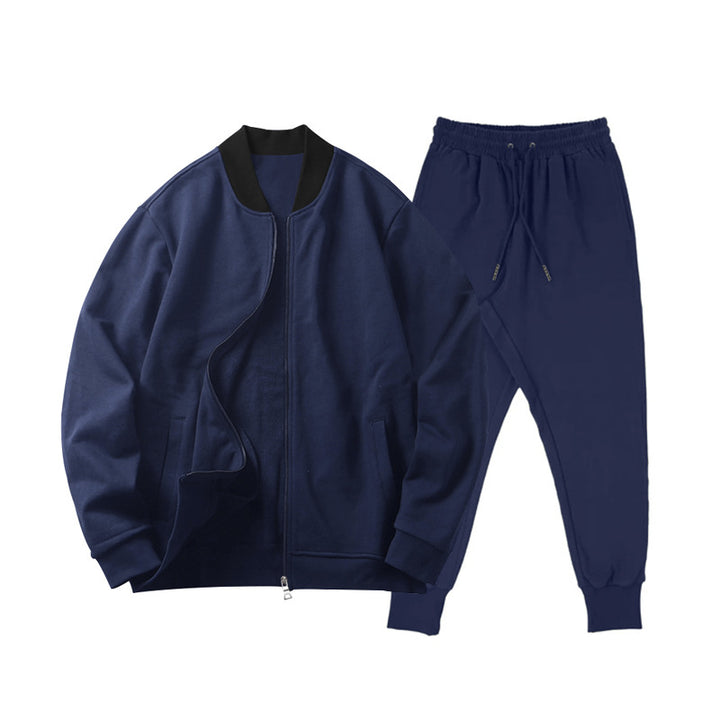 Herren Sportliches Freizeit-Set mit elastischem Bund und funktionalen Taschen Echoarchiv