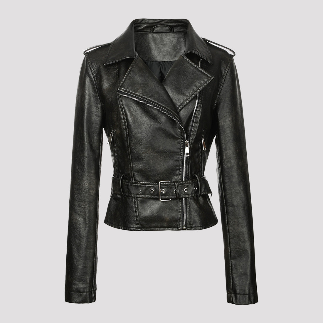 Damen Modische Bikerjacke – Célinea