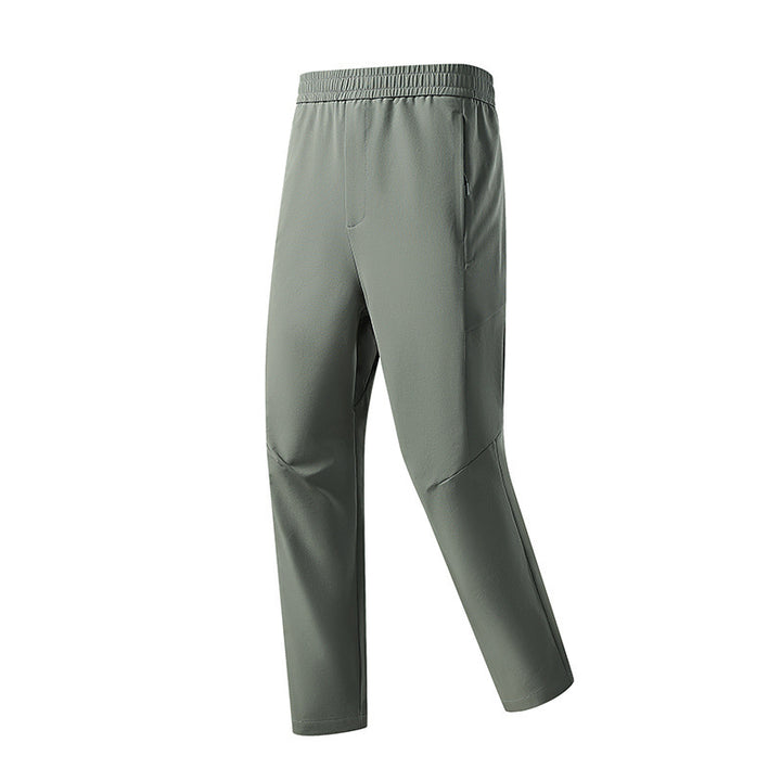 Herren Technische tapered Trainingshose mit elastischem Bund, 4‑Wege‑Stretch und Reißverschlusstaschen Echo Archiv