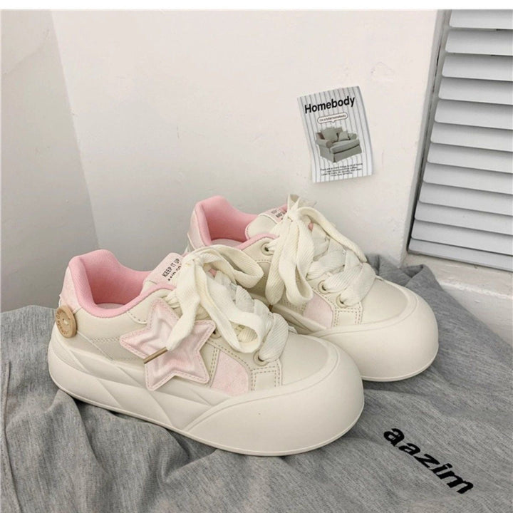 Damen Trendige Sportliche Sneaker Echo Archiv