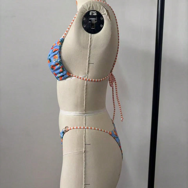 Damen Bikini mit verspieltem Obstmotiv Echo Archiv