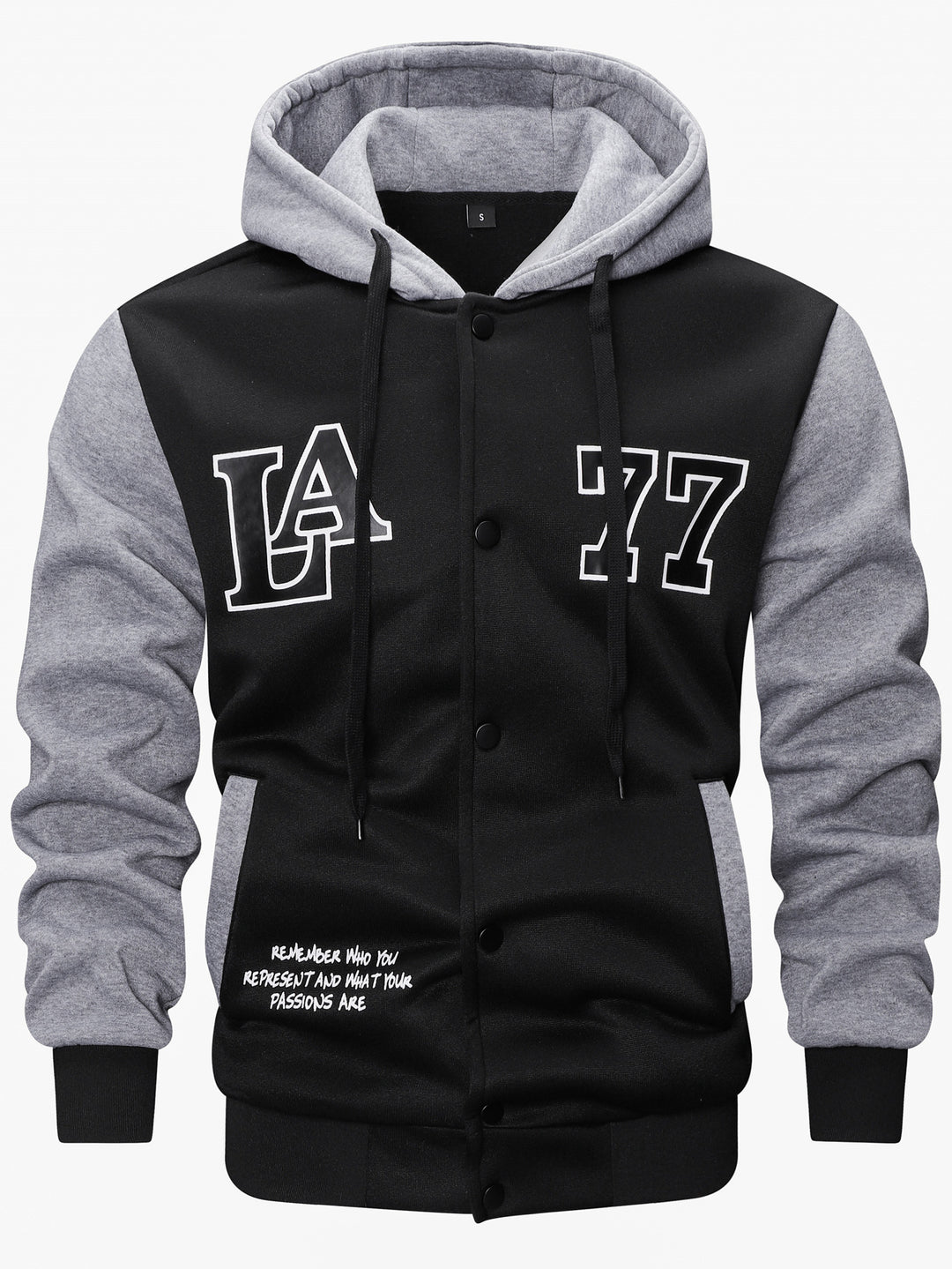 Herren Sportliche Kapuzenjacke Echo Archiv
