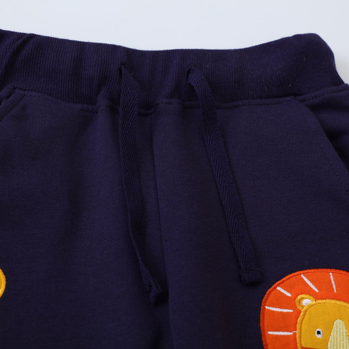 Jungen Sweatpants mit kreativem Löwen-Design Echo Archiv