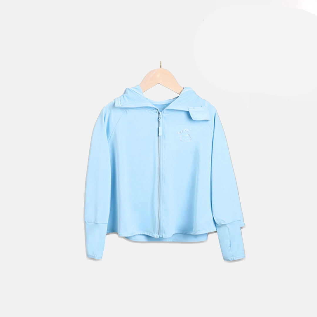 Damen atmungsaktive UV-Schutzjacke mit hohem Kragen Echo Archiv
