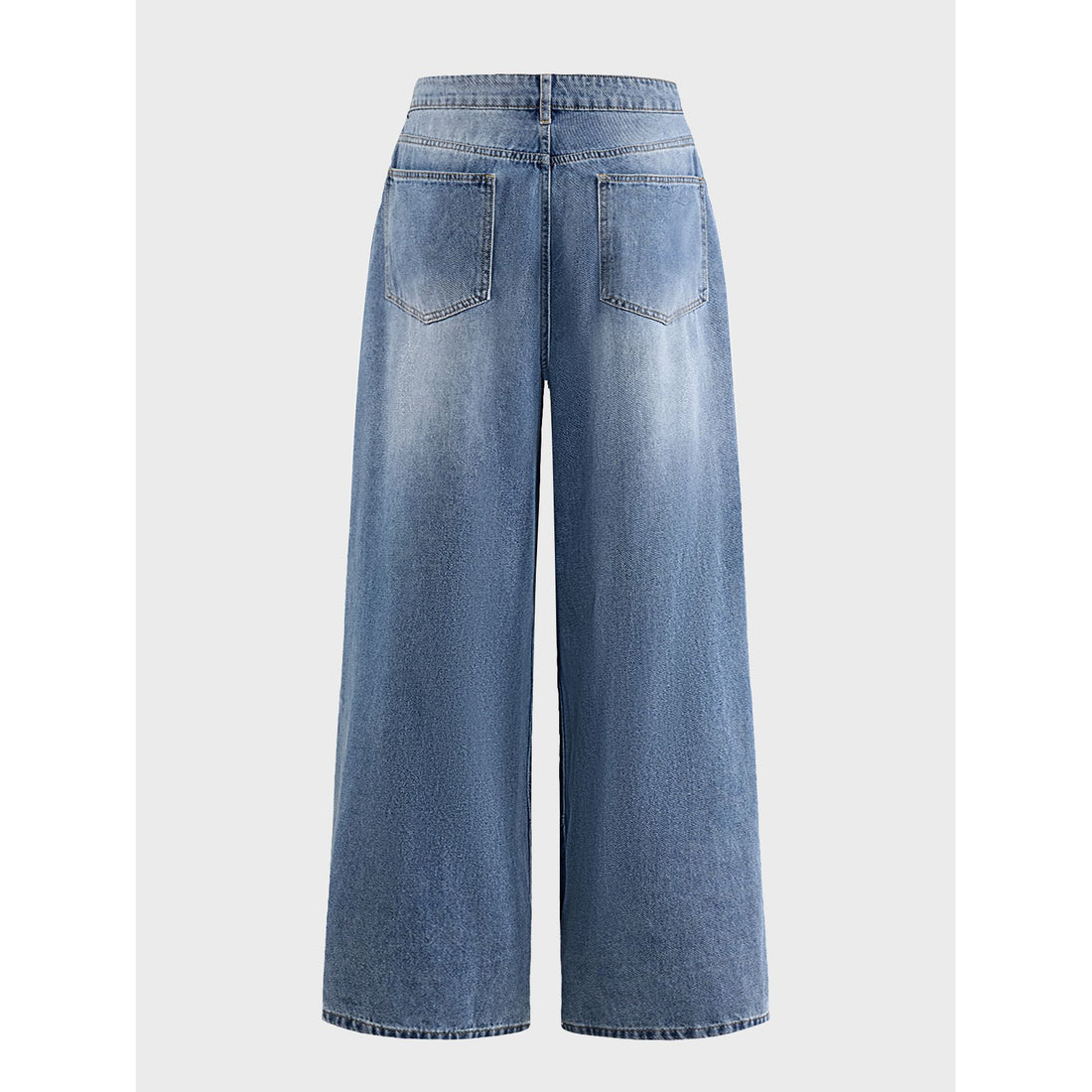 Damen Weite Denim-Hosen – Avélisse