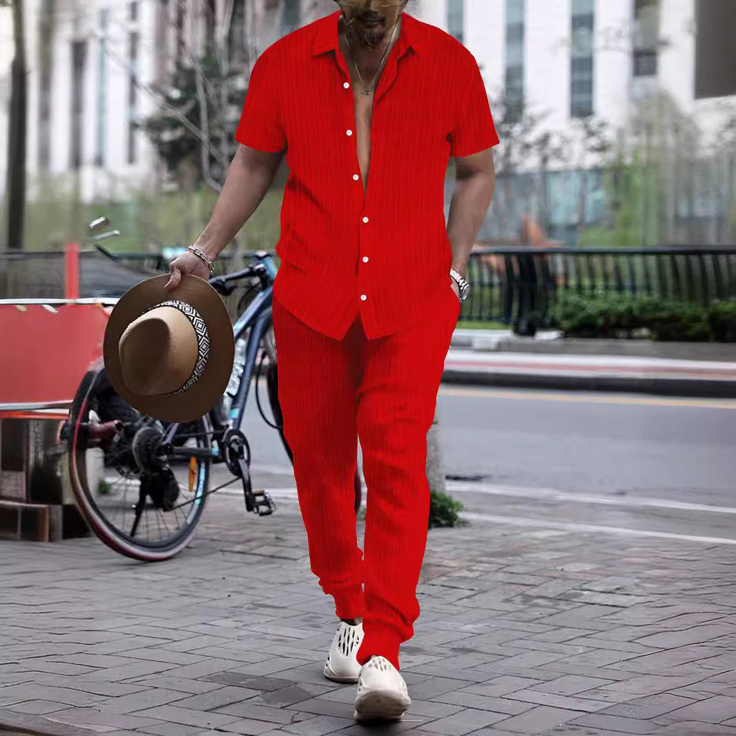 Herren modisches Sommer Outfit Echoarchiv