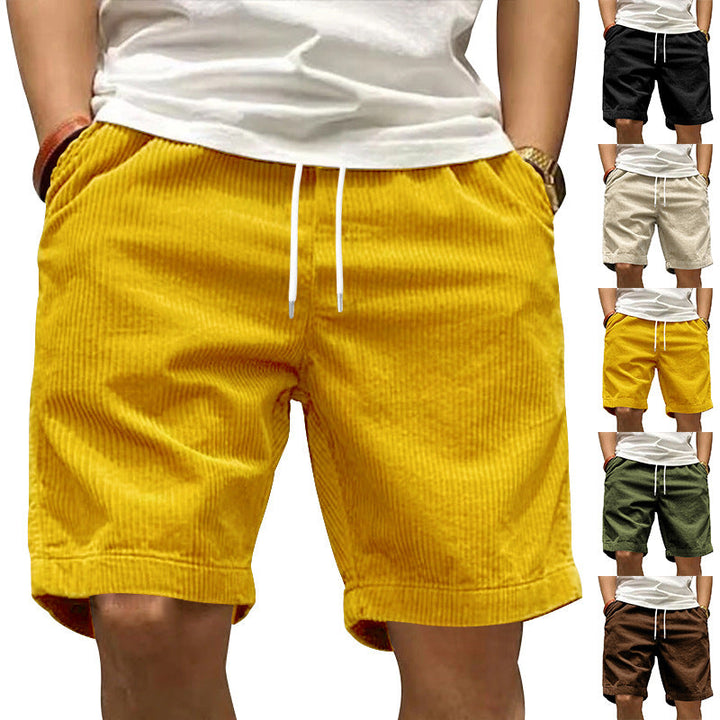 Herren modische Cordshorts Echoarchiv