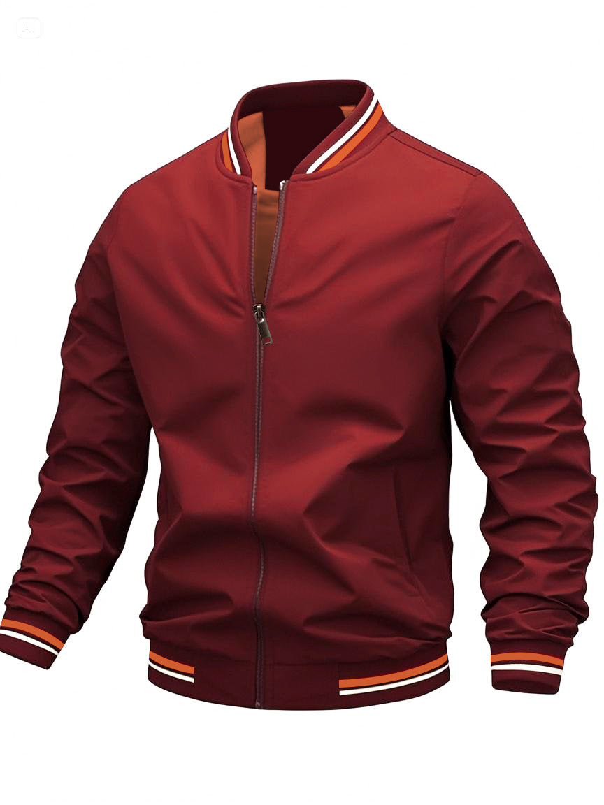 Herren Sportliche Bomberjacke Echo Archiv