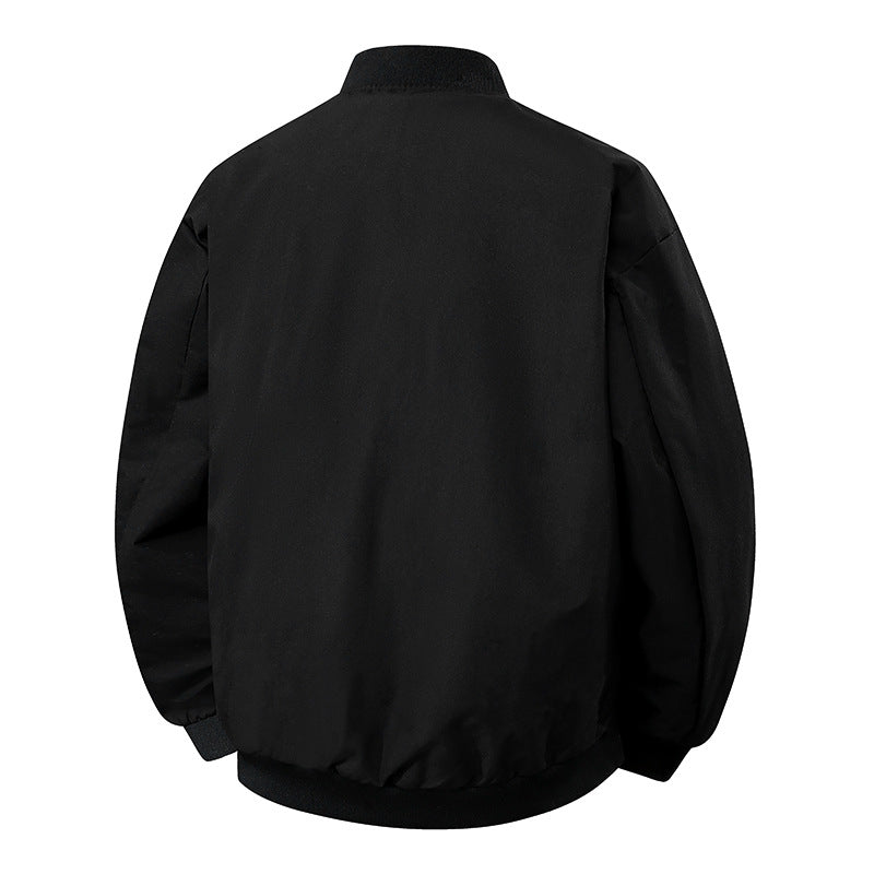 Herren Lässige Bomberjacke Echo Archiv