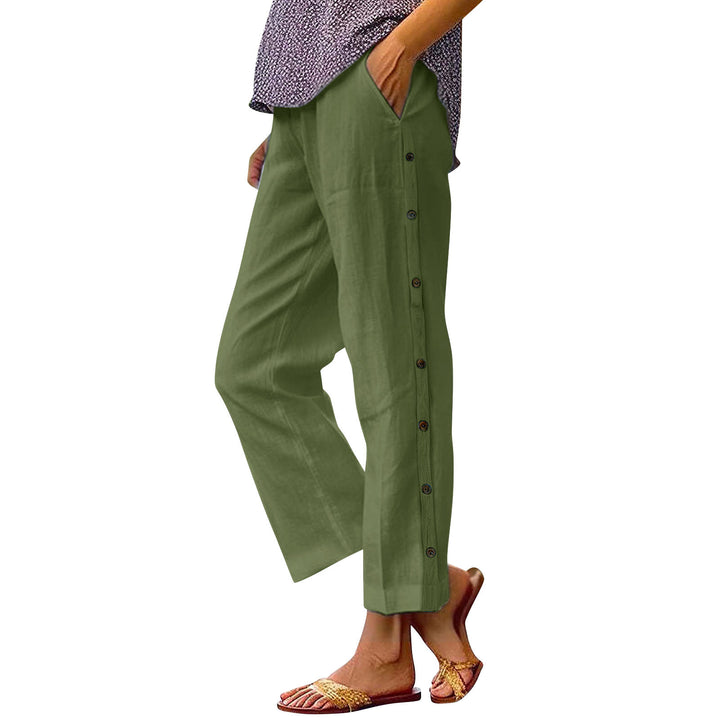 Damen Luftige Leinenhose Echo Archiv