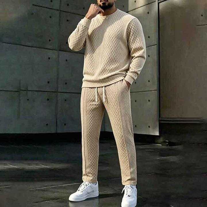 Herren Bequemer Strickanzug Echo Archiv