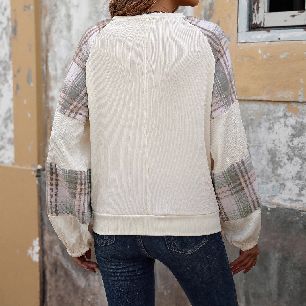Damen Sportliches Oberteil mit Kontrastdetails Echo Archiv