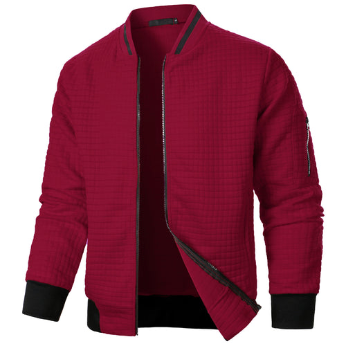 Herren Sportliche Steppjacke mit innovativem Strukturdesign Echoarchiv
