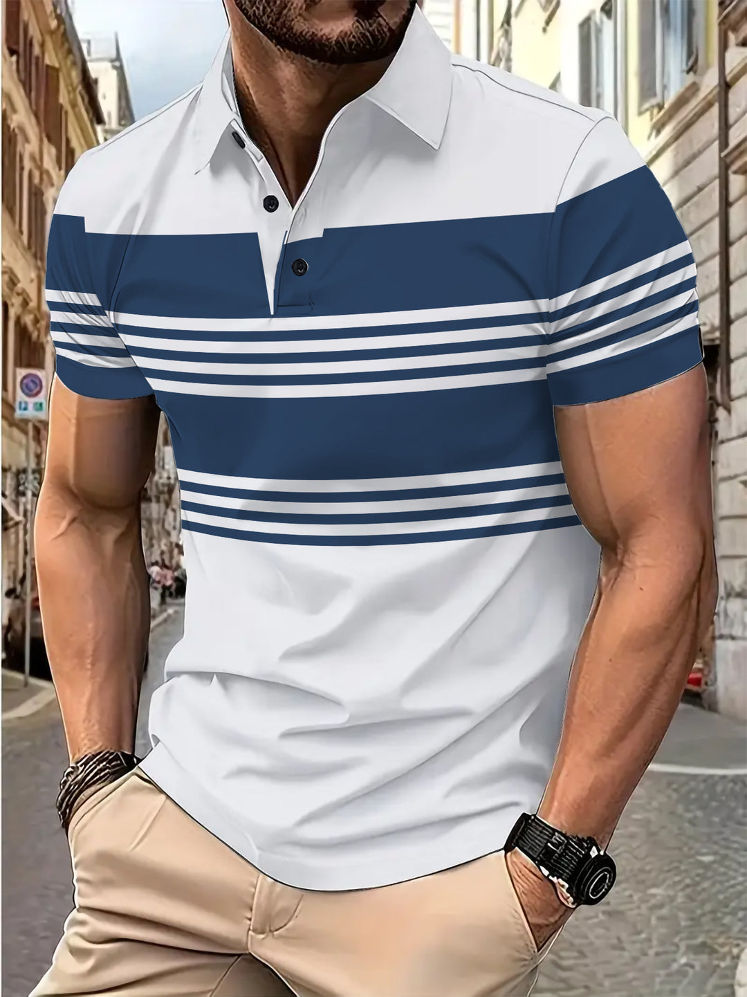 Herren Poloshirt Echoarchiv