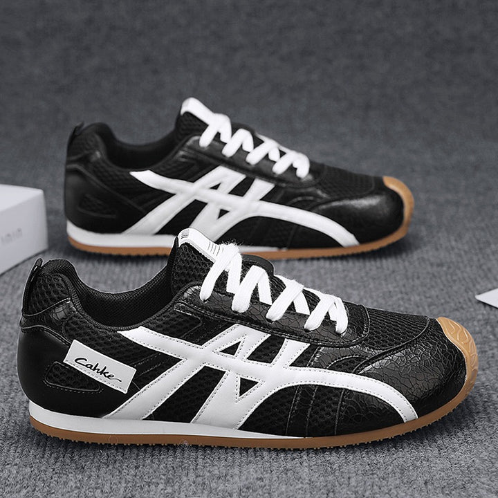 Unisex Retro-Laufsneaker mit atmungsaktivem Mesh und rutschfester Gummilaufsohle Echoarchiv