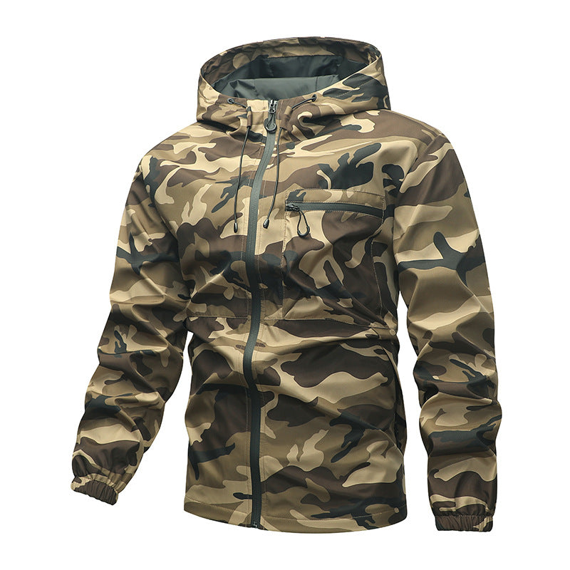 Herren Multifunktionale Camouflagejacke Echo Archiv