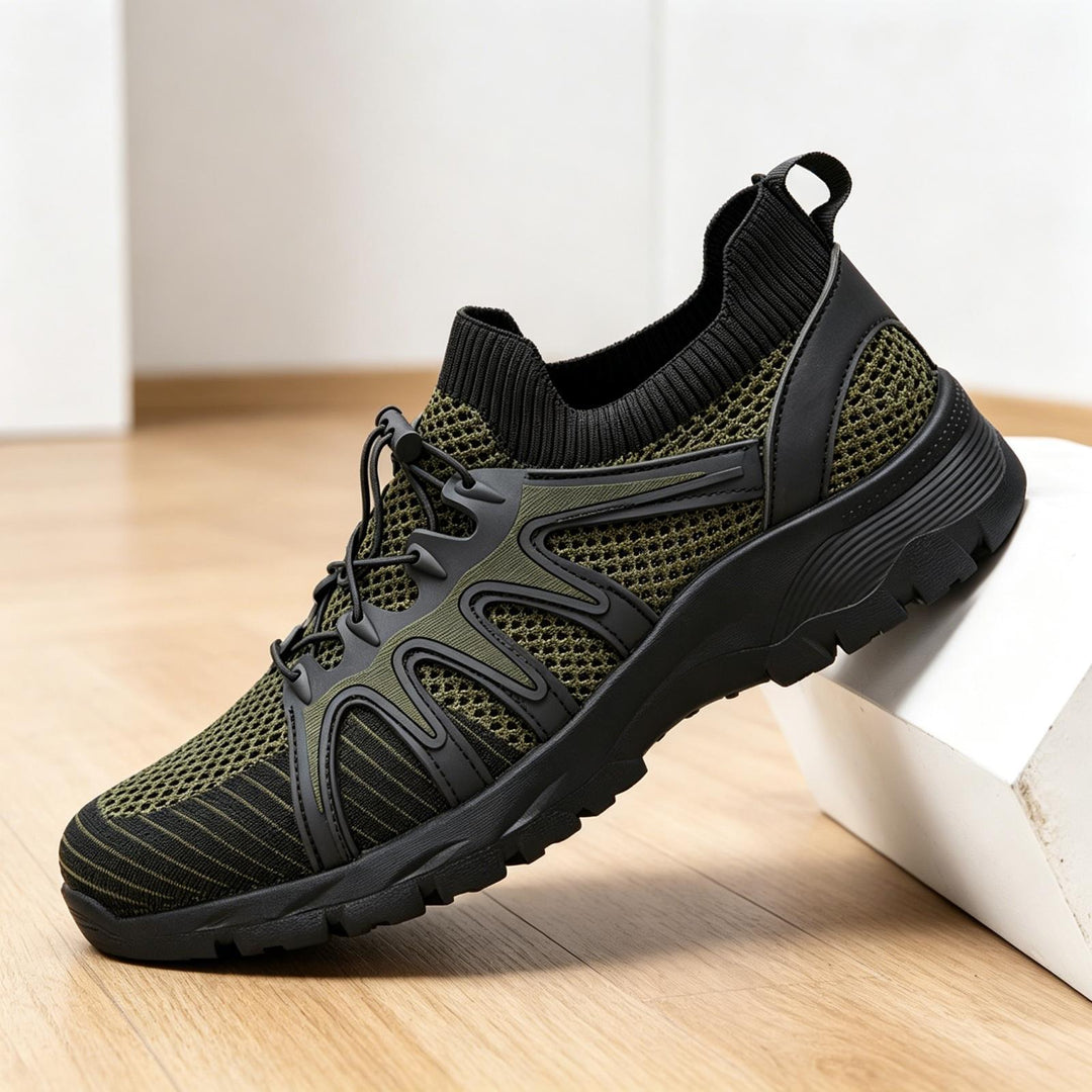 Herren Sportliche Mesh Sneakers mit dämpfender Sohle Echoarchiv